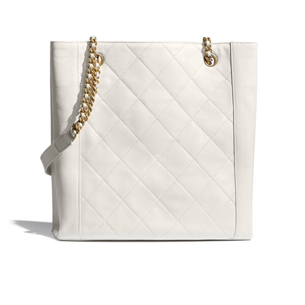 【シャネル】シャネル☆カーフスキン スモール トート AS2295 B04858 10601